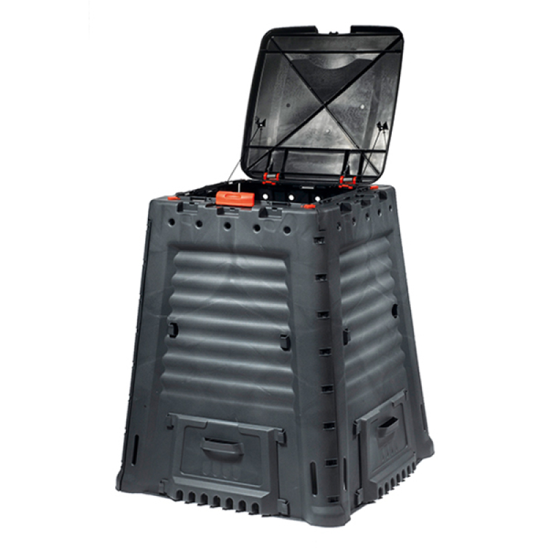 Komposter Mega 650L ( bez baze ), crna 